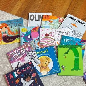Colorful Children's Book Collection
